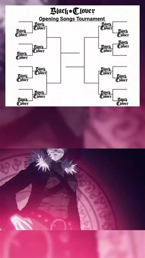 Black Clover Opening Songs Tournament Round 11 Grandeur vs Right Now #blackclover #animeopening #animefyp #blackcloverseason2 #animetournament