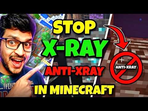 How to STOP Xray in your minecraft server | Stop XRay in Aternos Server with Anti Xray