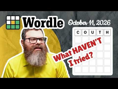 Going in circles | Wordle #1940 (October 11, 2026)