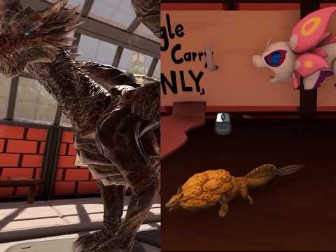 Mizutsune‌ water gun and sponge Royal Ludroth! | Drag'n Wash Mod