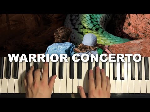 The Glitch Mob - Warrior Concerto (Piano Tutorial Lesson)