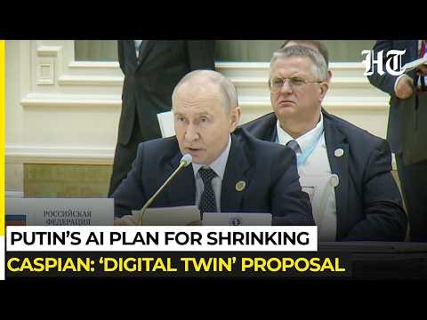On TV, Putin Unveils Russia’s ‘Digital Twin’ To Help Caspian Nations Tackle Falling Water Levels