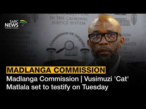 Madlanga Commission | Vusimuzi 'Cat' Matlala set to testify on Tuesday