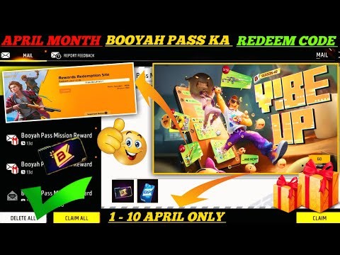 FREE FIRE REDEEM CODE TODAY 2 APRIL REDEEM CODE FREE FIRE | FF REDEEM CODE TODAY 2 APRIL 