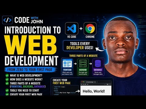 Introduction to Web Development | VS Code, Chrome & How Websites Work