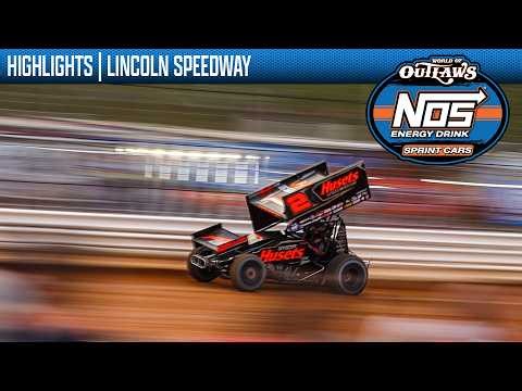 World of Outlaws NOS Energy Drink Sprint Cars | Lincoln Speedway | May 5, 2026 | HIGHLIGHTS