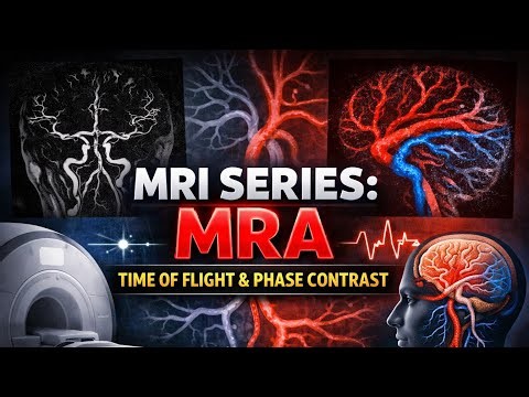 MRI Series: MRA Explained | Time of Flight vs Phase Contrast (TOF & PC)
