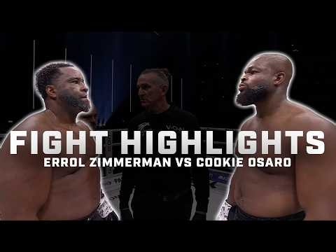HEAVY HITTERS COLLIDE 😤 Cookie Osaro vs Errol Zimmerman | GLORY 109 | FIGHT HIGHLIGHTS