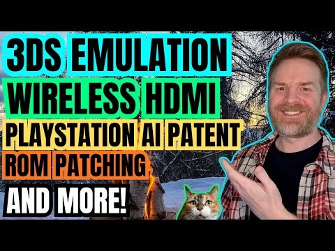 Sony Gaming AI Patent, 3DS Emulation, New Wireless Gamepad, ROM Patching, Razer Project AVA and more