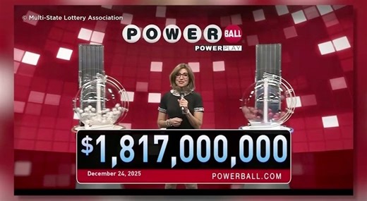 A winning Powerball ticket worth more than $1.8 billion was sold in Arkansas for Wednesday night’s drawing — and the cash option works out to be $835 million. It is the second-largest jackpot in U.S. lottery history. | CBS Mornings