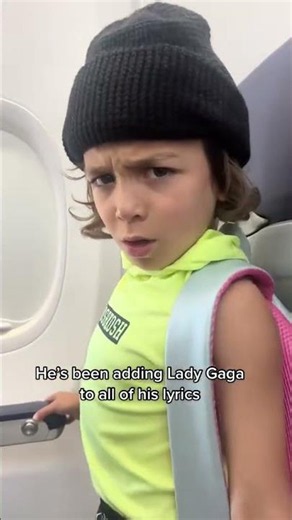 Brody adding “Lady Gaga” to every lyric 😂🎤 #Brody #LadyGaga #FunnyKids