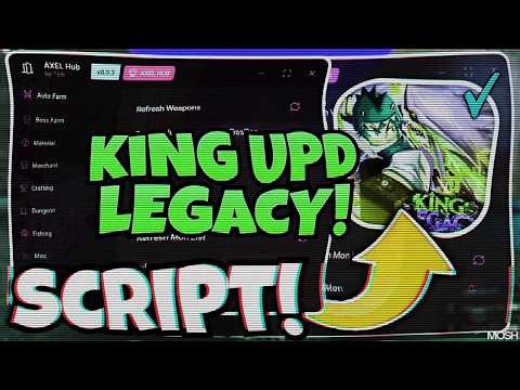 *UPD 10* KING LEGACY SCRIPT - NO KEY! | (AUTO FARM, AUTO DUNGEON, RAID, SEA EVENT, AUTO FISHING)