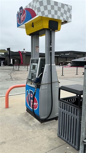 Racing fuel gas station