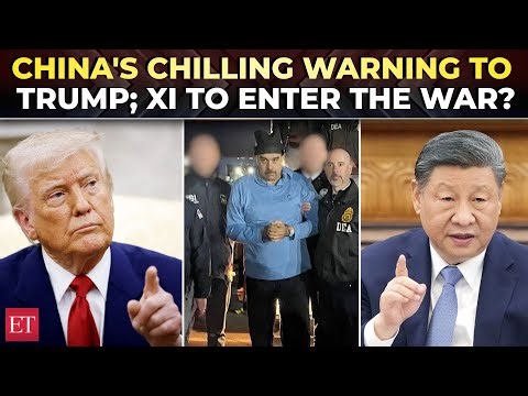 'Release Maduro, wife at once': China blasts Trump's 'illegal act' of arresting Venezuelan President