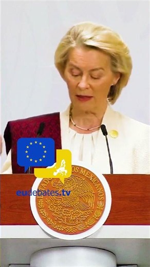Historic Upgrade! — #VonderLeyen Unveils Powerful New EU-Mexico Global Agreement 🇪🇺🇲🇽