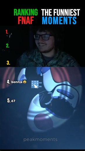 Ranking The Funniest Fnaf Moments😂