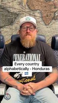 Everything You Need to know about Honduras 🇭🇳 in 3 minutes