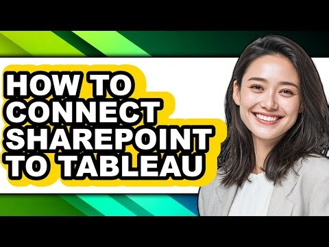 How to Connect Sharepoint to Tableau (updated)