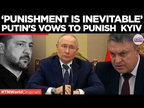 PUTIN TARGETS UKRAINE, Explodes at Kyiv on Starobelsk Strike vows to Punish crime | Times Now World