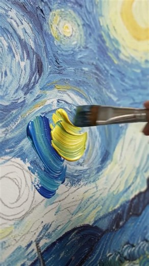 Paint Van Gogh’s Starry Night: Easy Tutorial
