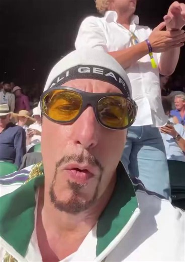 Ali G has returned and is streaming from Wimbledon