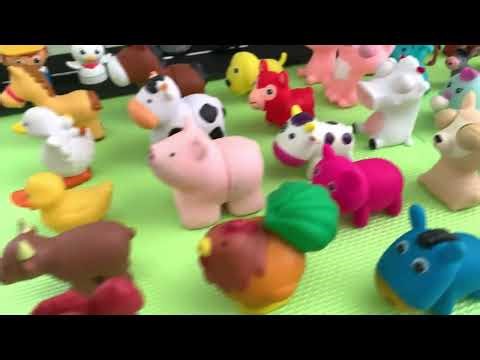 Counting Farm Animal Toys for Kids! 1 to 10 with Cow, Horse, Sheep & More 🐮🐴🌊