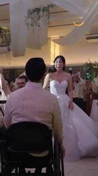 Groom spent months training for this moment 😭❤️ #weddingday #firstdance