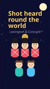 Lexington & Concord Explained (The Shot Heard Round the World)
