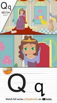 Letter Q Alphabet Story for Kids: 👑Queen, Question Marks & More!