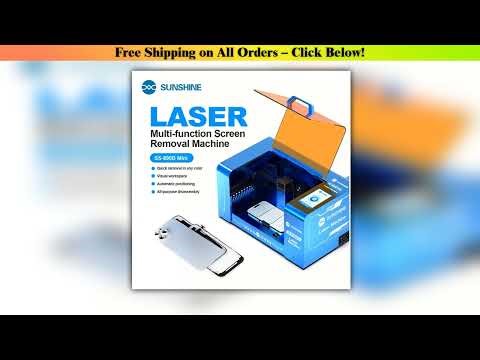 SUNSHINE SS-890B Mini Laser Screen Removal Machine Can Remove Rear Glass, Brackets, and other
