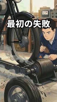 タイヤがすり減る自転車。それでも改良を続けた男