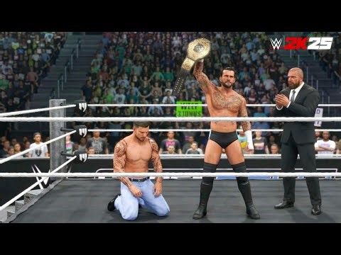 WWE 2K25 My Rise - Rocky Ends The Story #9