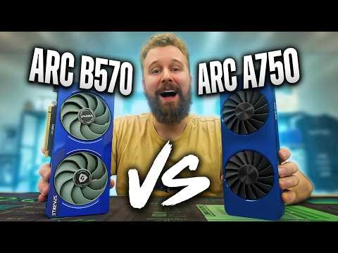 Arc A750 vs Arc B570 - Maybe Buy Used? 