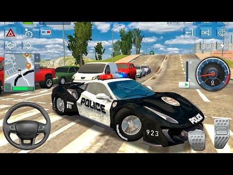 New Police Simulator 2026 - Ferrari 488 Police Interceptor High Speed Chase Car Android GamePlay