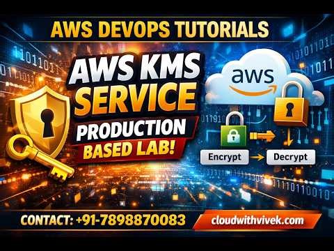 AWS KMS Real Time Project | Encrypt & Decrypt Data Like PRO | DevOps Tutorial || aws devops tutorial
