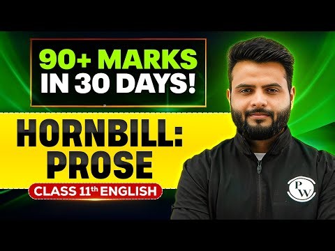 All Hornbill Prose 11 English One Shot 🔥 | NCERT Full Revision | FATEH 2026 by Anurag Sir
