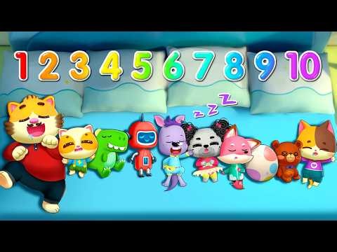 Ten in the Bed - Learn Numbers for Kids | Nursery Rhymes & Kids Songs | Mimi and Daddy
