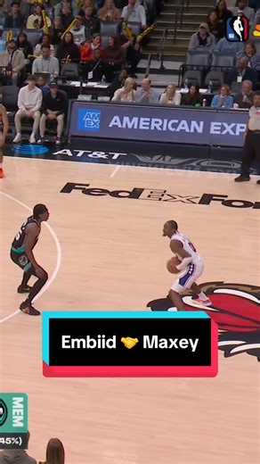 The duo is getting to work EARLY 🤝 #NBA #NBAHighlights #Sixers