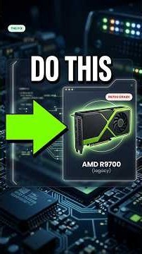 AMD R9700 Windows Fix: Vulkan Trap + 131K Stable (262K Crash)