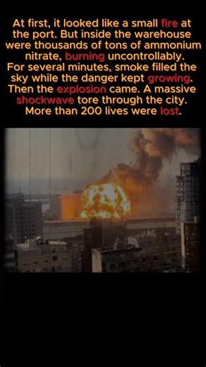 The Beirut Explosion Didn’t Start With the Blast #explosion #disaster #beirut #incident #tragedy