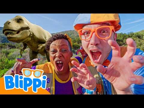Learn the Dino Dance + More!🕺 | Blippi Songs 🎶| Educational Songs For Kids