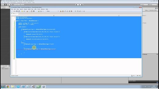 Unity3d Tutorial - Server Client tutorial series (new)! (465985)