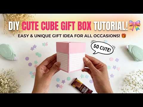 I Made the CUTEST Gift Box Ever — Anyone Can Do This!