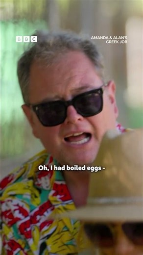 Amanda and Alan talk about Amanda's eggs... 🥚🍳 - BBC