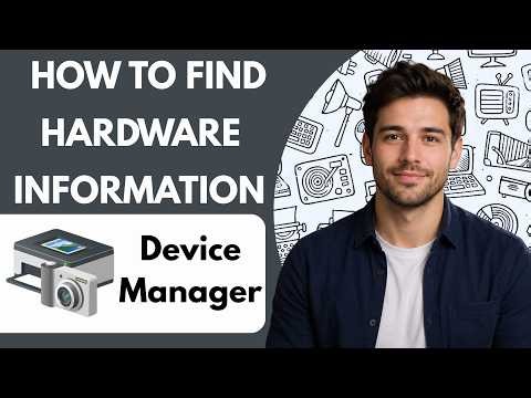 How to Find Hardware Information in Device Manager Full Guide 2026