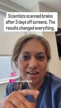 Scientists scanned people’s brains after just 3 days away from screens — and the fMRI results were