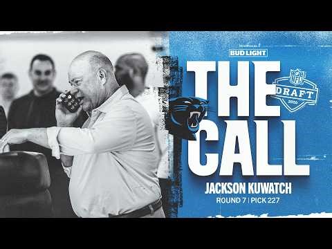 Jackson Kuwatch finds out he's a Carolina Panther | 2026 NFL Draft