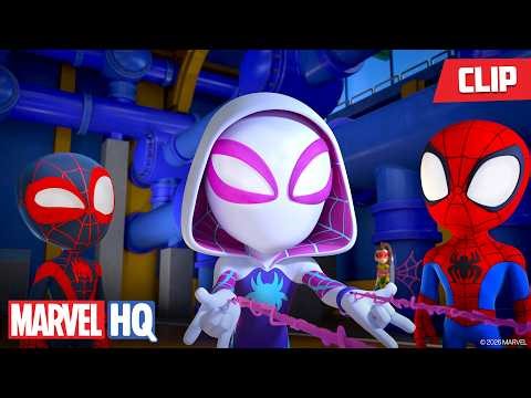 Team Spidey saves Mother's Day 🕷️💐👩‍🍼 | Spidey and His Amazing Friends | @MarvelHQ