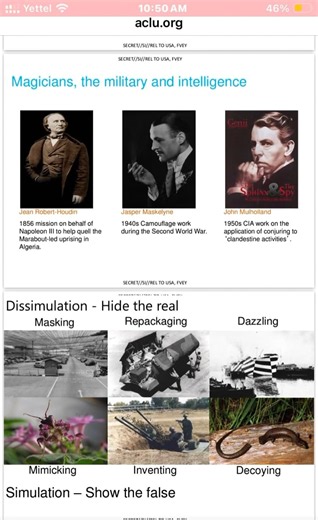 Copy of CIA and DOD tradecraft (face touching)