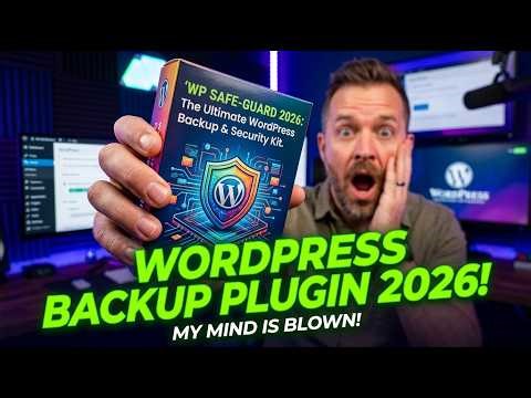 Never Lose Your Site Again! Best WordPress Backup Plugin 2026 (No Subscriptions) BZ Safeguard